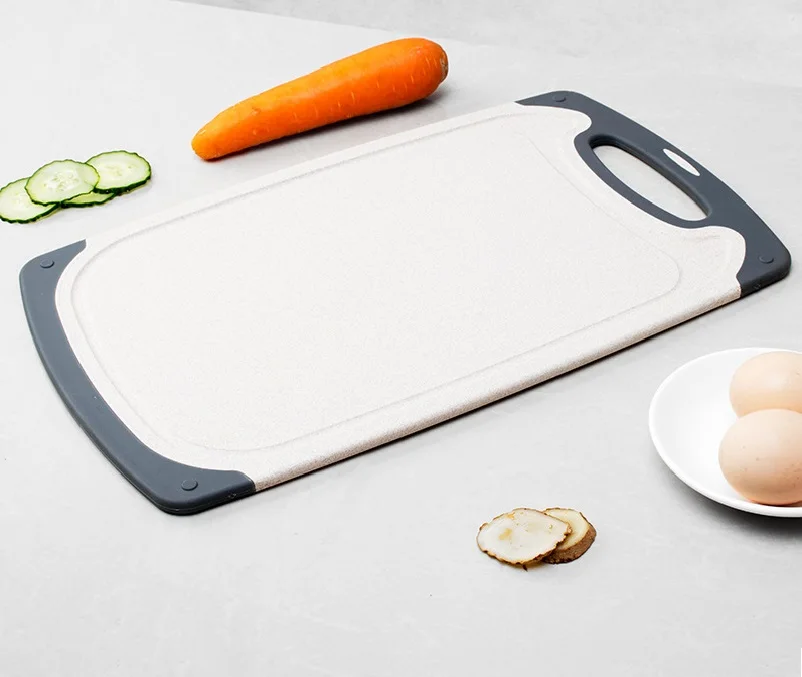 High Quality Kitchen Cookware Round Corner Plastic Cutting Chopping Board