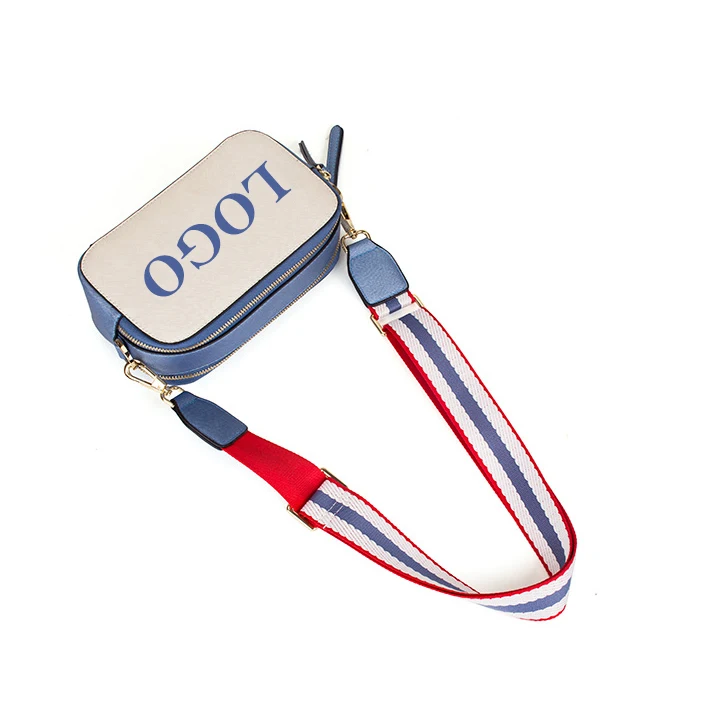 Custom Logo Brand Purse Handbags Pu Leather Mini Cross Bags Shoulder Cross Bags Women Handbags