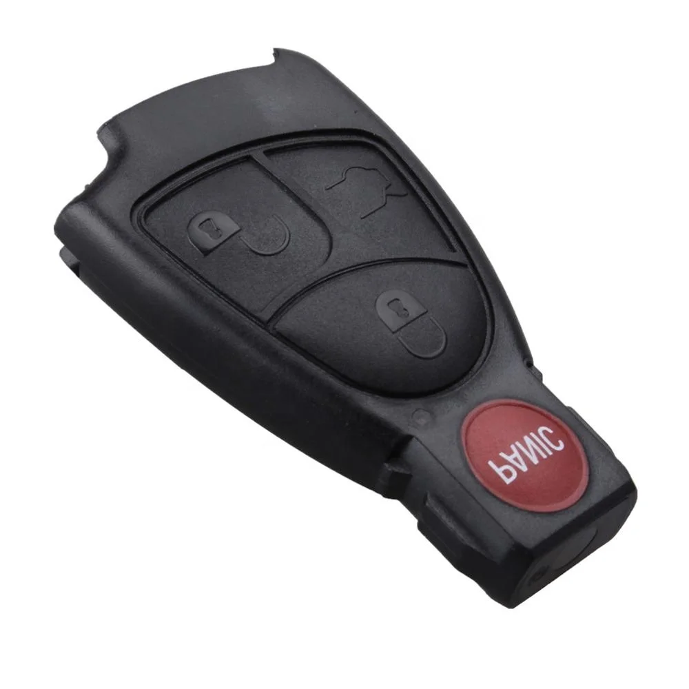 3 / 3 + 1 Buttons Car Remote Key Shell Fob Cover Case For Mercedes Benz B C E ML S CLK CL