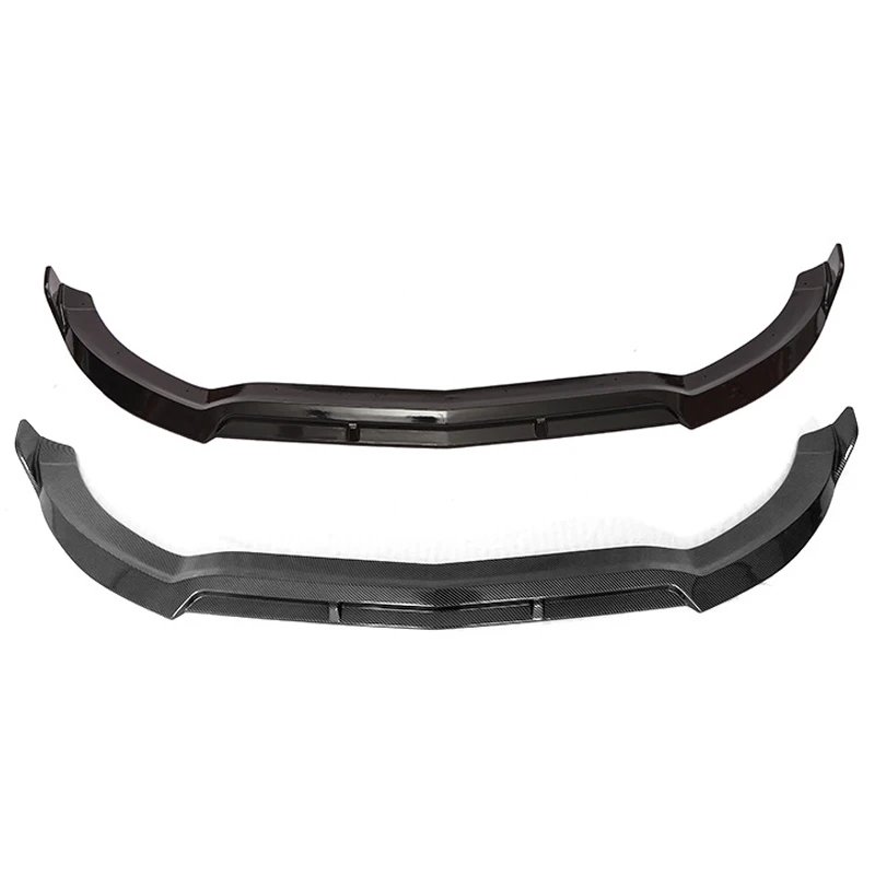 W205 Barbus Style Front Lip Car Exterior Accessories Front Bumper Splitter Spoiler Lip Body Kits For 2015-2018 C class W205