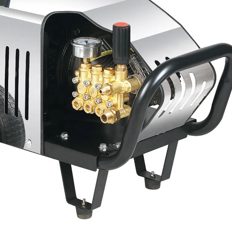 
custom automatic single-phase machine 220V 3KW 100bar electric high pressure sewer water jetting pipe cleaning machine 