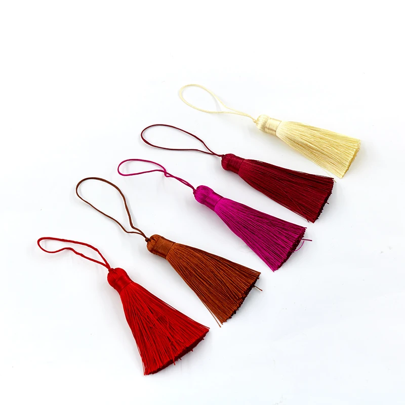 
100% artificial tassels are suitable for jewelry Tassel environmental protection material factory direct sales 
