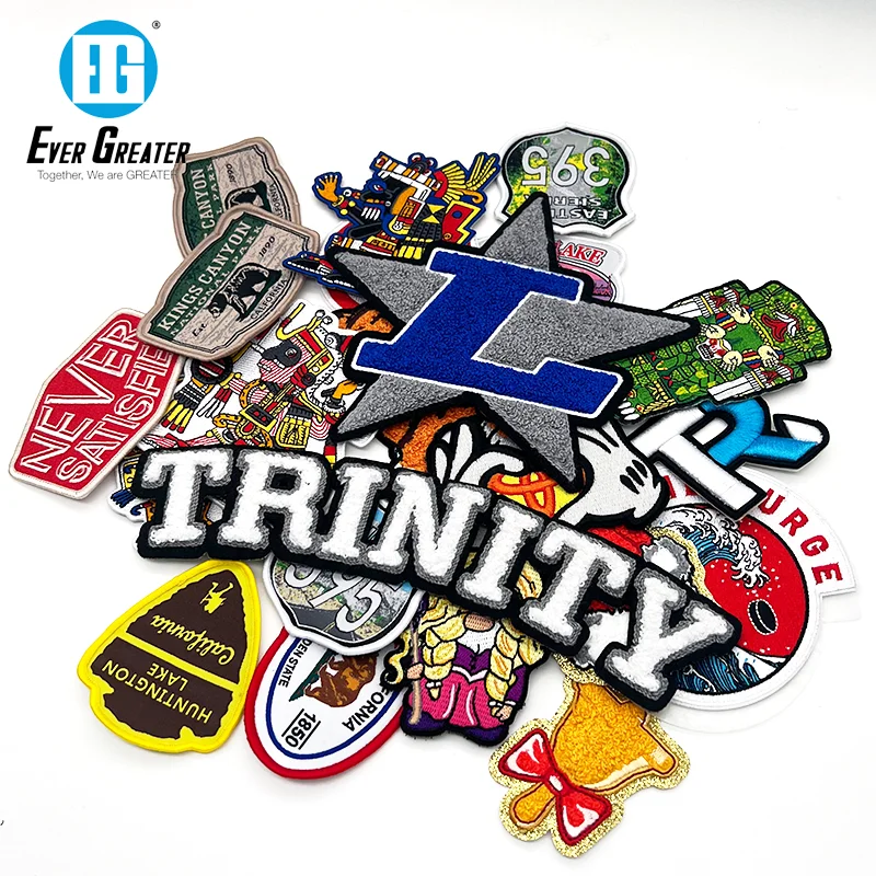 High Quality Gift Exclusive Custom Waterproof Embroidery Patches for Clothing