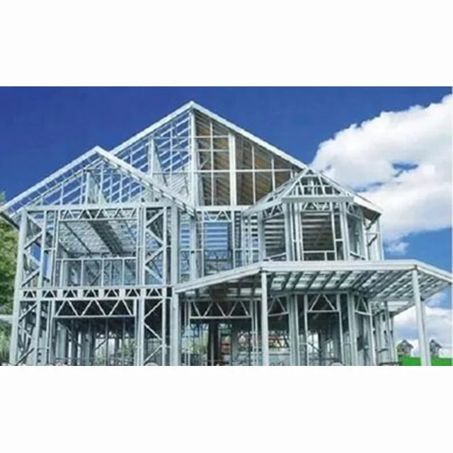 Prefabricated Frame Steel Structure Building Construction Materials Building Industry Factory Hall Workshop Warehouse