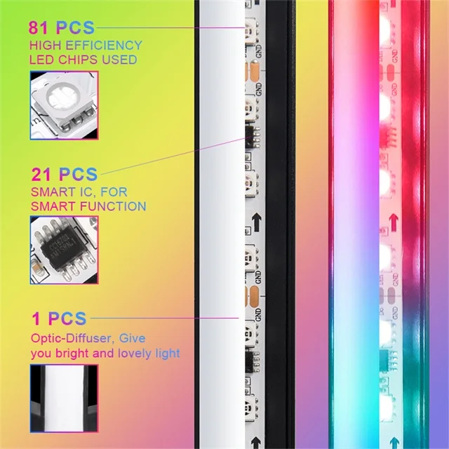 Floor lamp nordic modern  Luxury Tripod Decorative Designer Corner Standing Rgb Led Floor Lamp With Remote Control