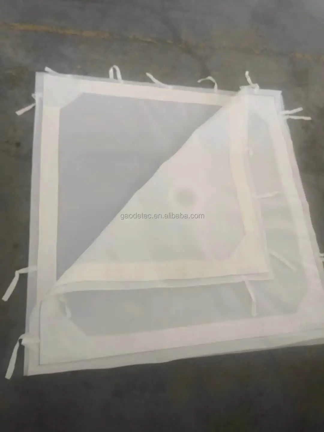 Acid and alkali resistant and durable monofilament polypropylene filter cloth for filter press