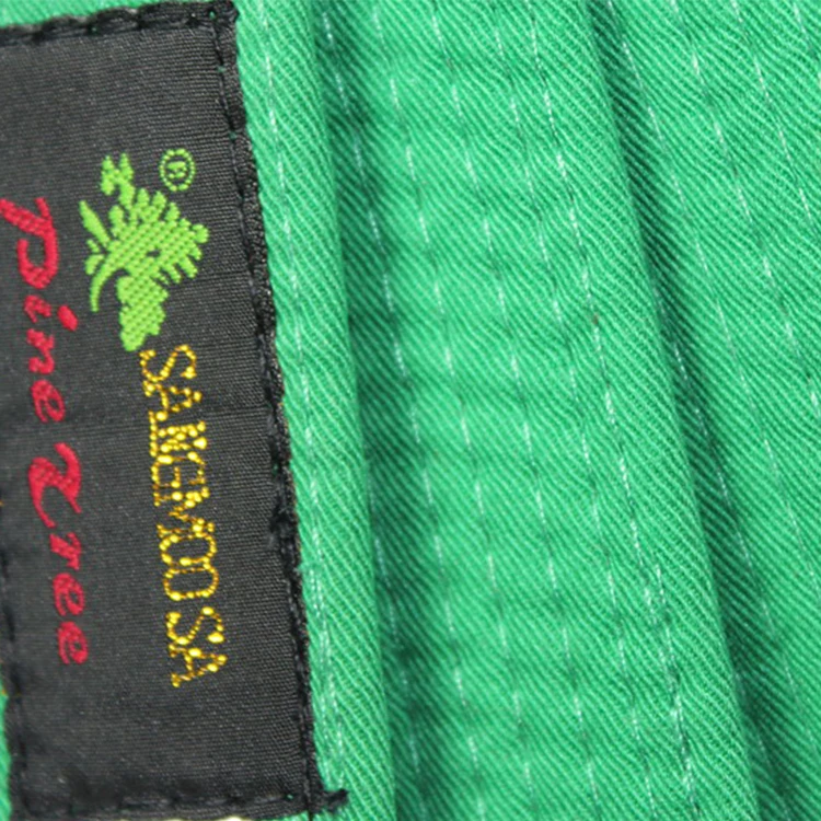 Woosung best selling custom logo taekwondo karate judo martial arts belt for sale