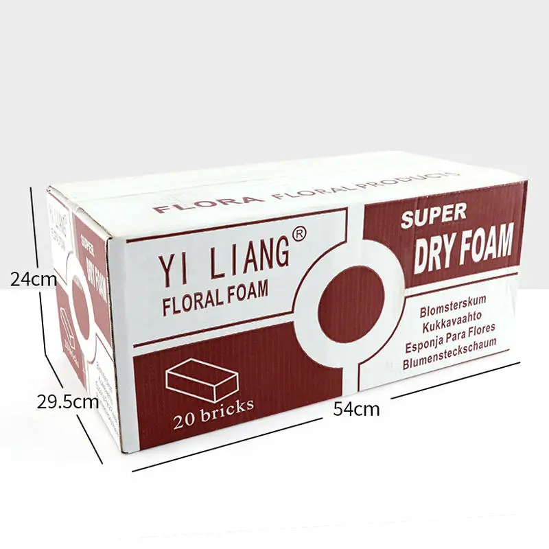 Yiliang Factory Flower Mud Premium Moisturizing Sponge Florist Bouquet Packaging Tool Flower Mud