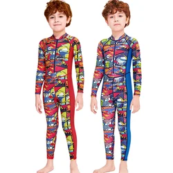 New creative wetsuit kids UV Protection one Piece Full Body Keep Warm diving suit wetsuit