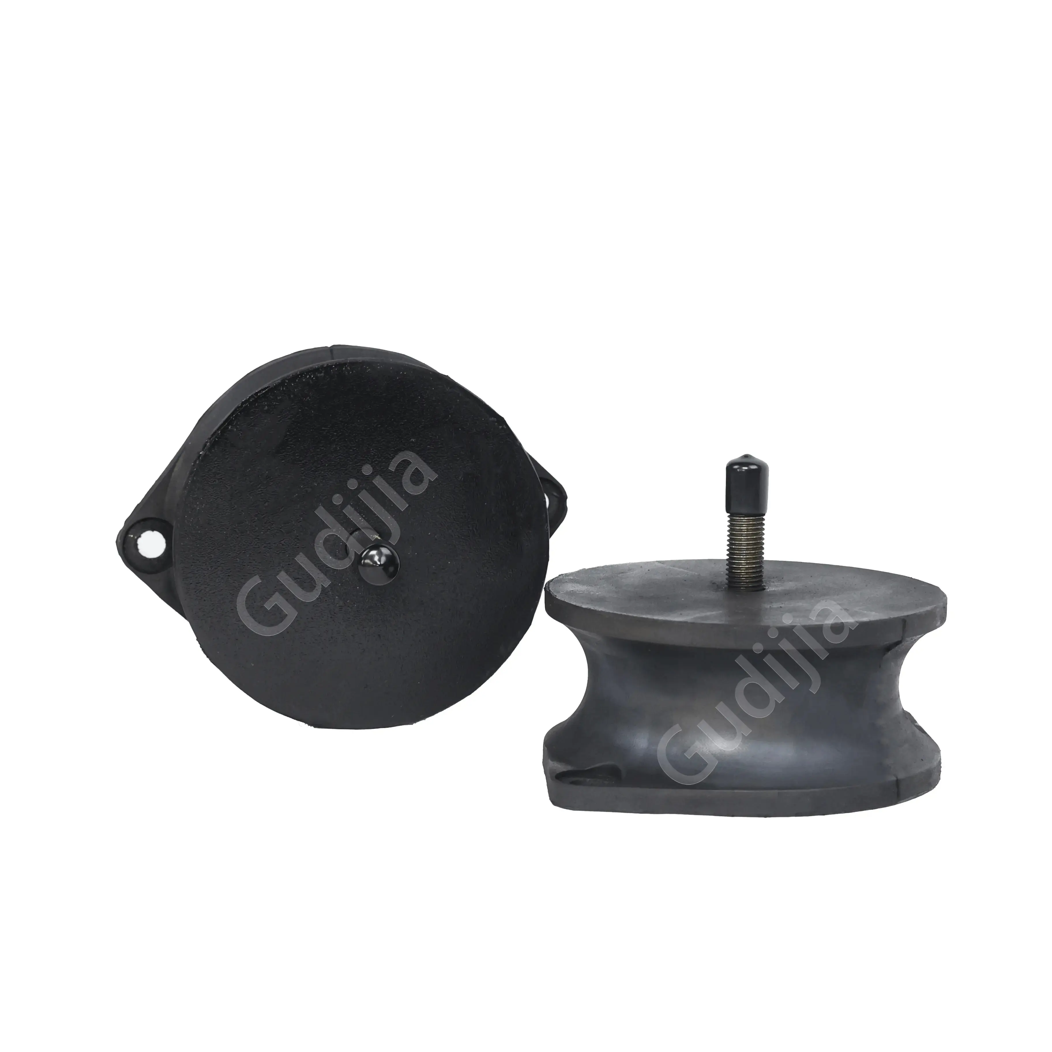 Best Price Black Anti Vibration Rubber Damper with Oval Hole Roller Shock Absorber