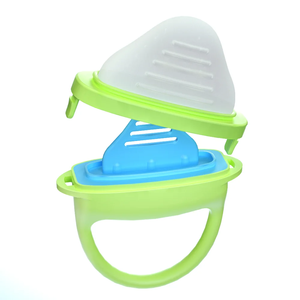 2023 New Design 2-in-1 Baby Food Feeder Pacifier Breastmilk Popsicle Molds Ice Gel Teether Keys for Baby Feeding and Teething