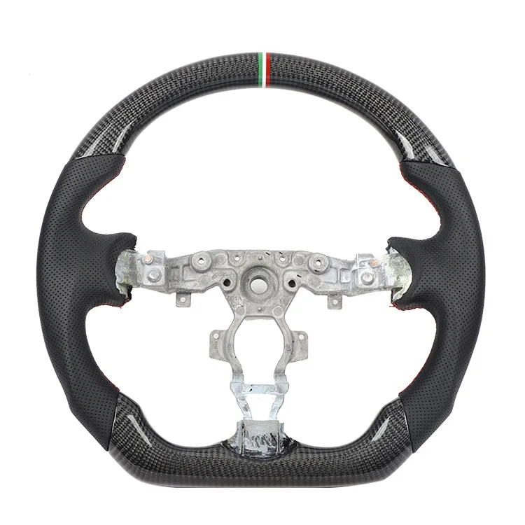 
Custom Car steering wheel For Infiniti FX35 QX70 ESQ refit carbon fiber steering wheel 