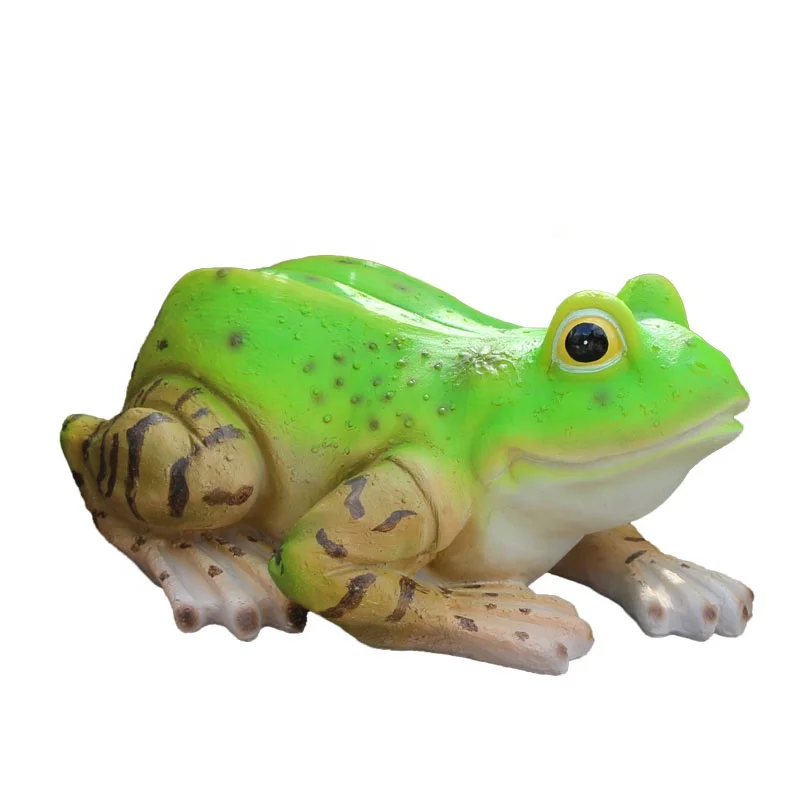 Outer outdoll Sculpture Yoga Frog Figurine resin decorative frogs Hand painted For Outdoor Decor Yard and Garden Lawn Decor