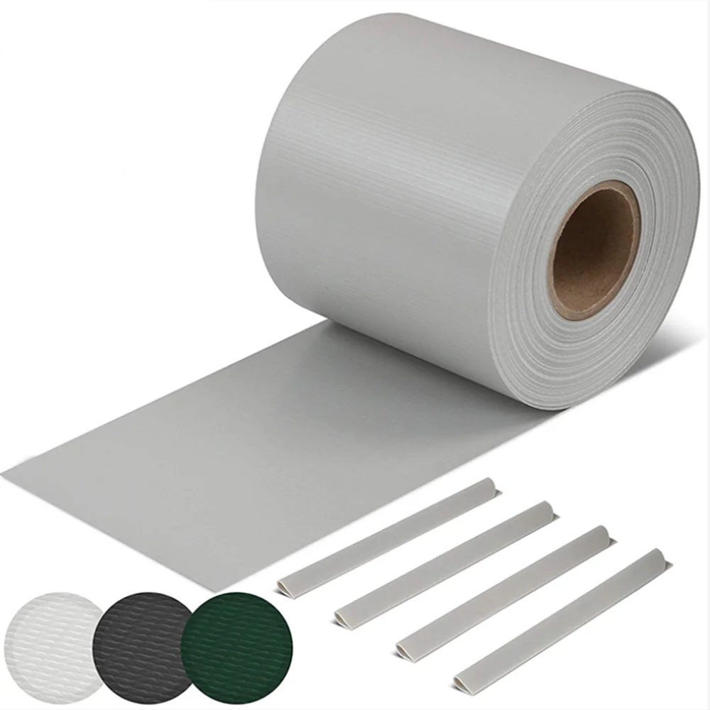 Брезент с ПВХ покрытием для ограждения в рулонах