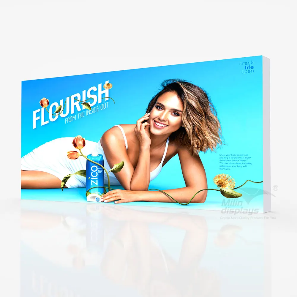 Portable Expo Show Backlit Modular TradeShow Tension Fabric Display Exhibition LED Trade Booth Backdrop