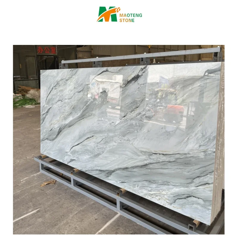 Maoteng Best Price Artificial Stone Irish Green Sintered Stone Slab Polished Ceramic Tile Floor For Wall