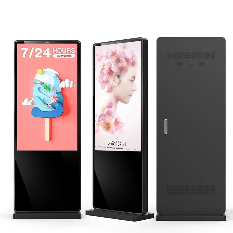 ЖК-дисплей 55 дюймов цифровая рамка ультра высокая Вертикальная рекламная машина сенсорный экран дисплей цена на телевизор из