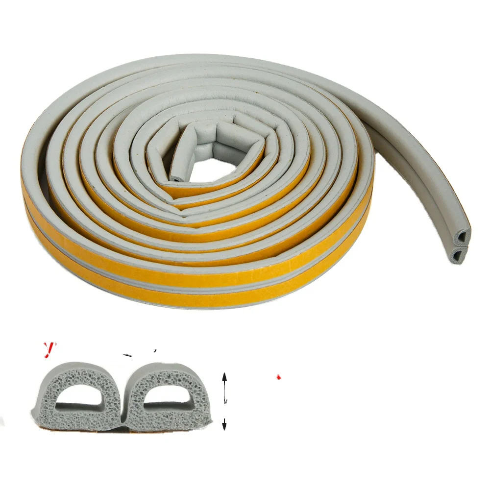 3 M Adhesive EPDM Foam Window Door Frame Weather Sealing Striping Extrusion Rubber Seals