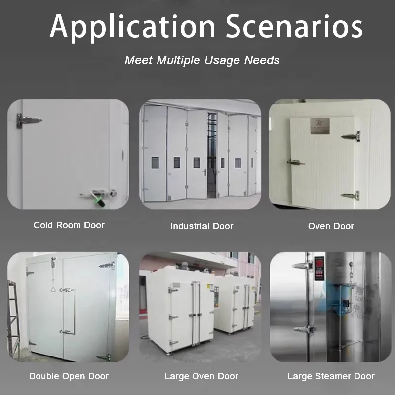 1460 Zinc Alloy Adjustable Door Hinge Freezer Refrigerator Cold Room Door Hinge