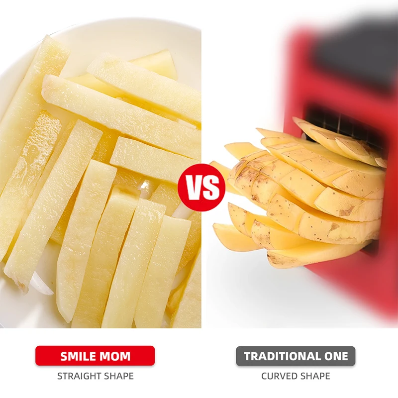 Food Chopper Manual Hand Potato French Fry Cutter Potato Cutter for Fries