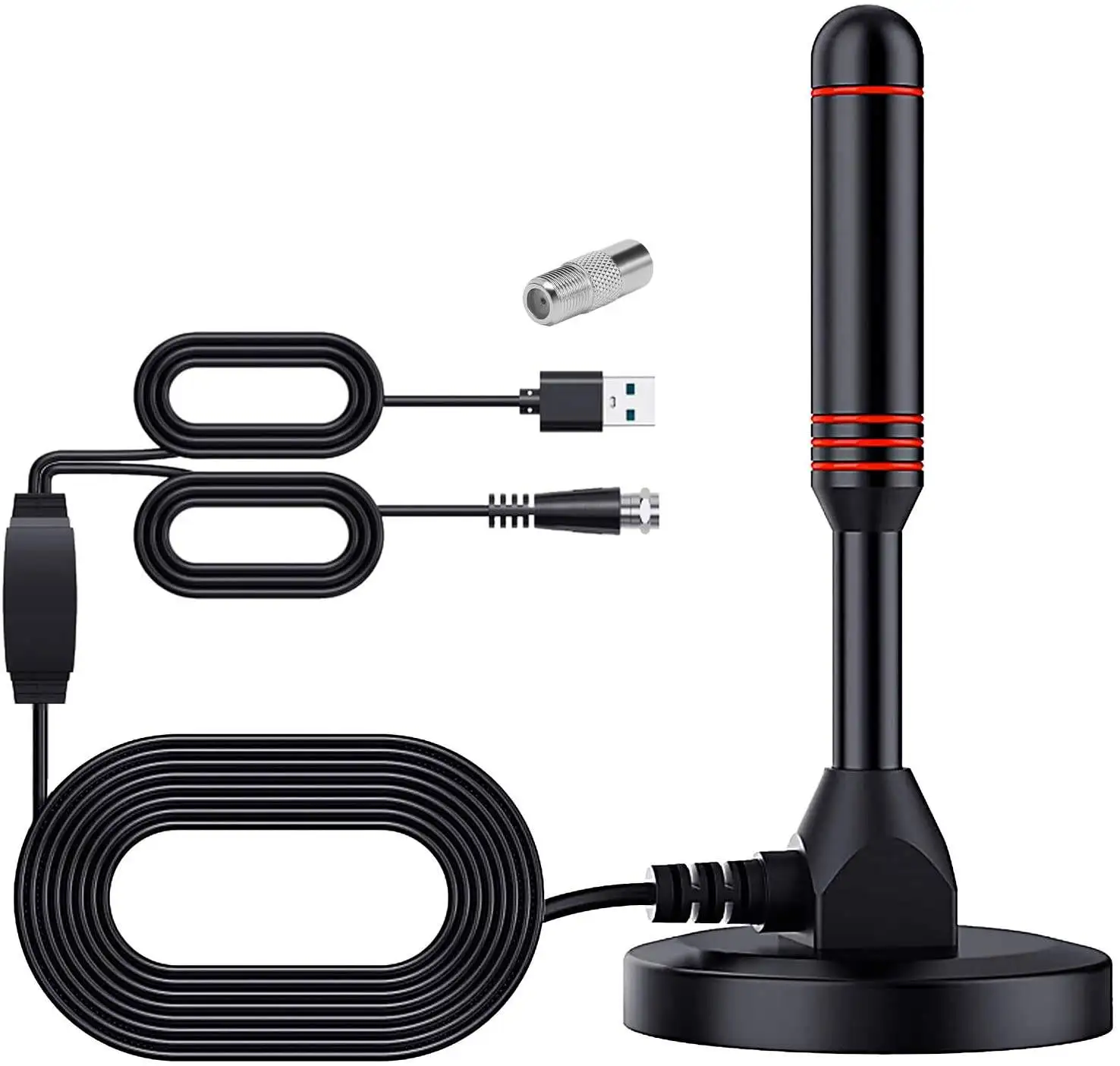 Digital dvb-t tv antenna freeview aerial hdtv strong signal digital hdtv antenna uhf vhf indoor digital hdtv antenna