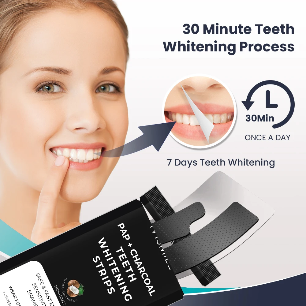 IVISMILE CE Approved Label Whitening Strips For Teeth 14 Pairs 28pcs Professional Teeth Whitening Strips