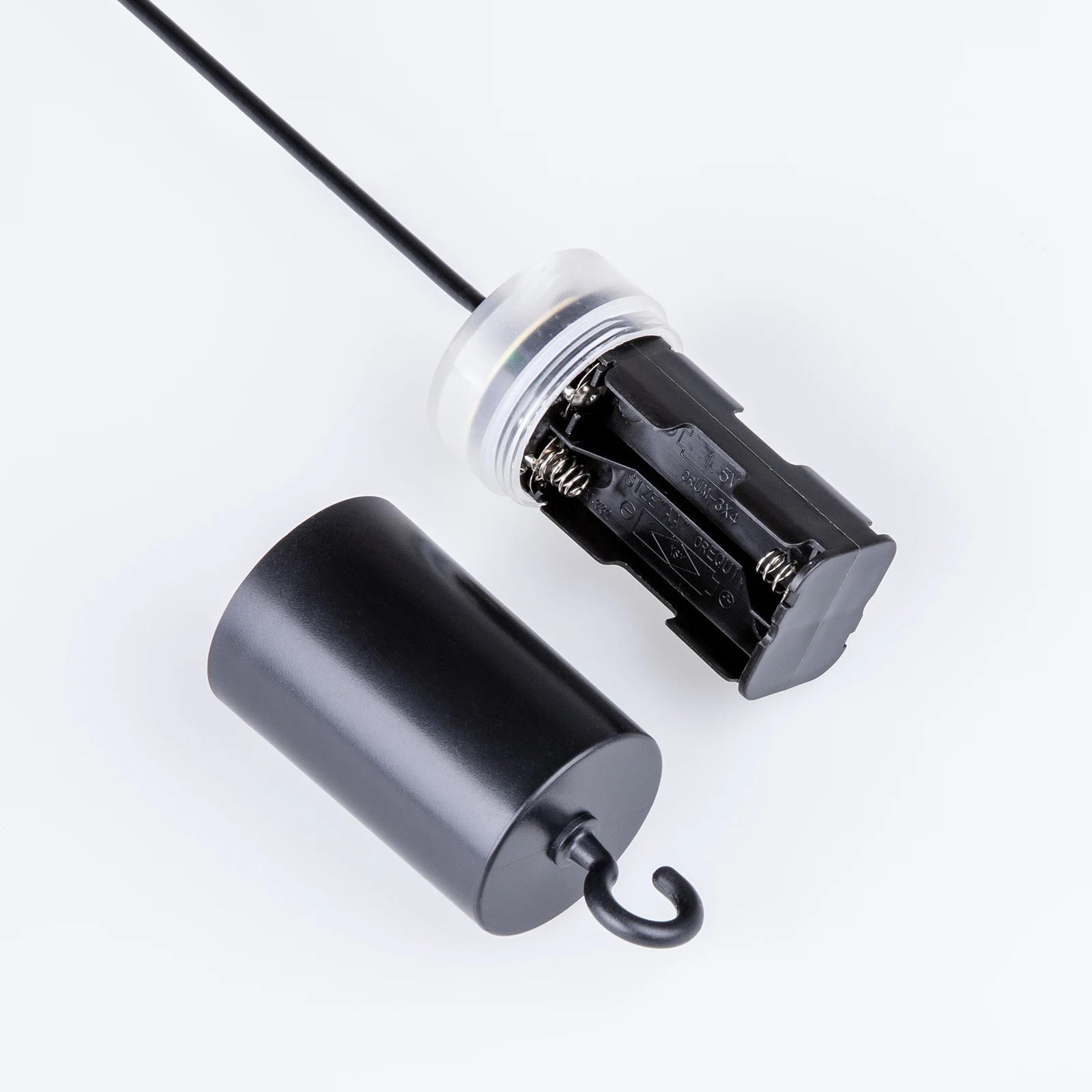 Battery Operated LED Hanging Lights Decorative Battery Operated Pendant Light with paper rope