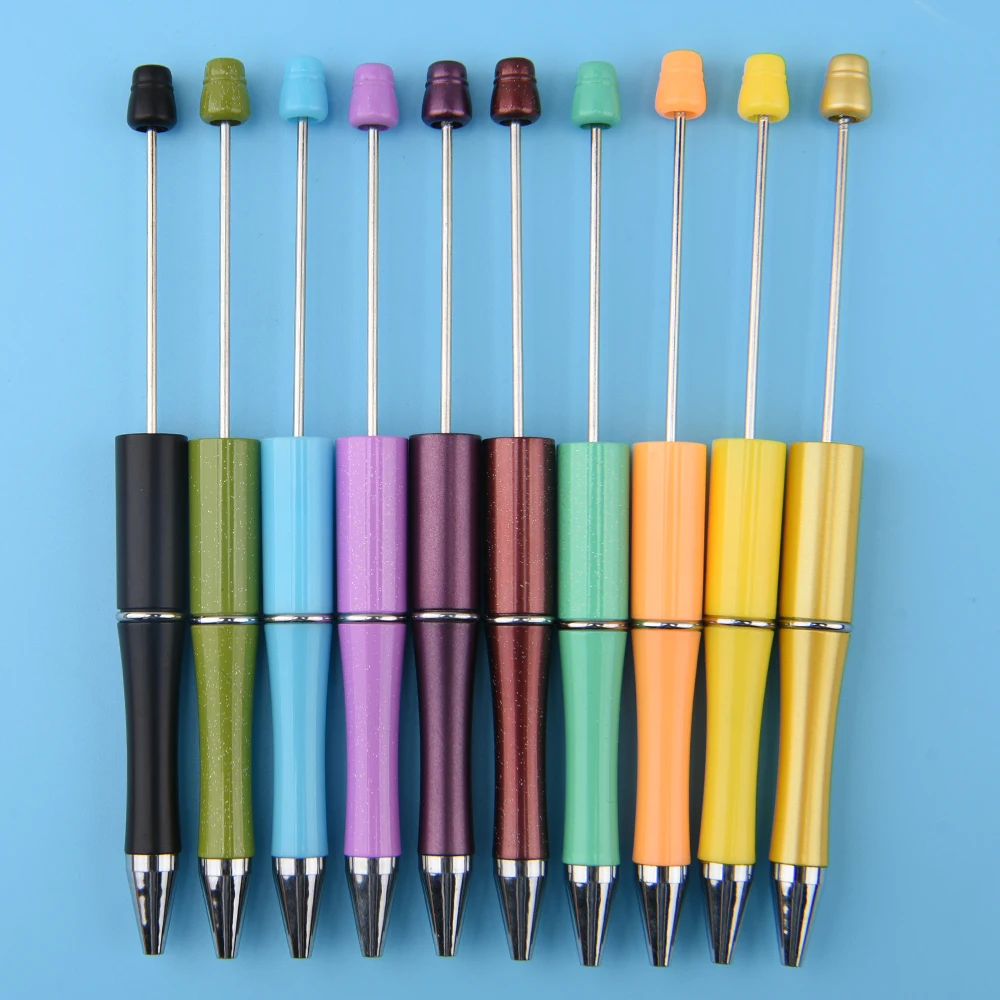 new arrival maple leaves silicone focal beads DIY beaded pen charms pvc decoration