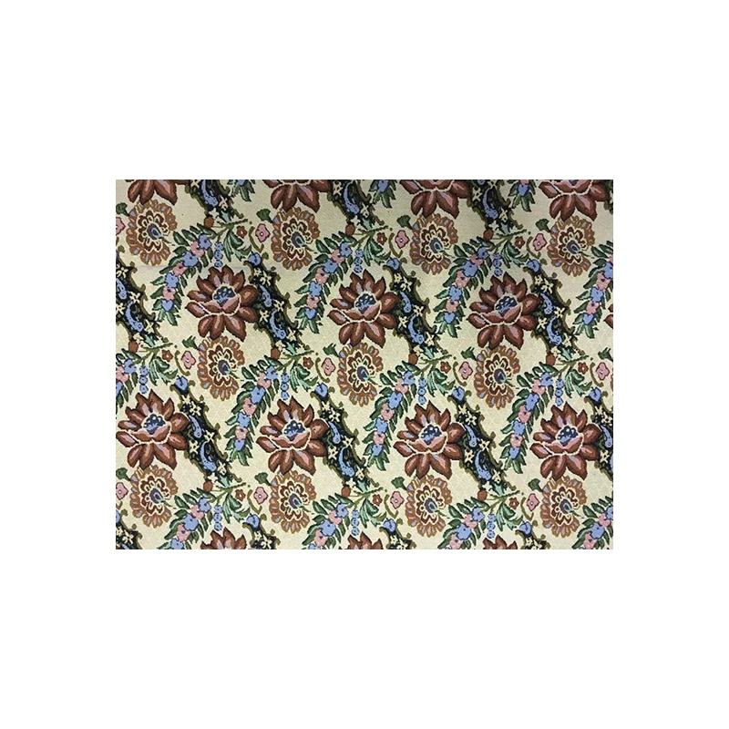 Wholesale cotton flower jacquard tapestry fabric manufacturer turkey