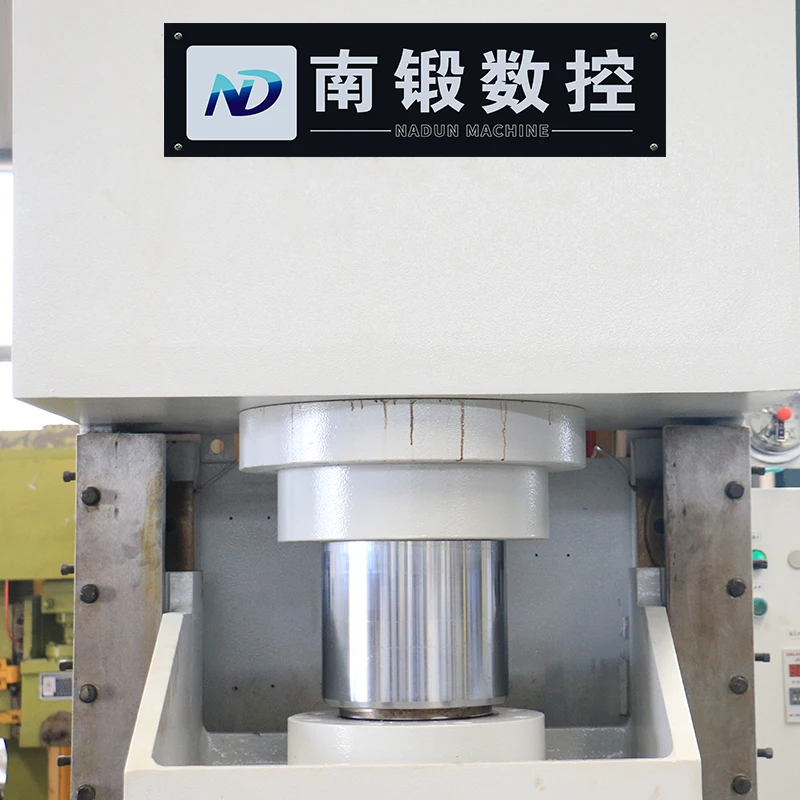 Nadun hot-selling 125 ton iron hole punch sheet metal punching machine 5.5 inches stroke 3 PH CE ISO approved