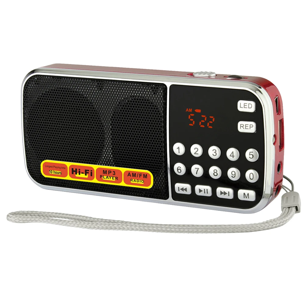 Dewant L-088AM am fm pocket radio, gurbani radio with usb and memory cards slot
