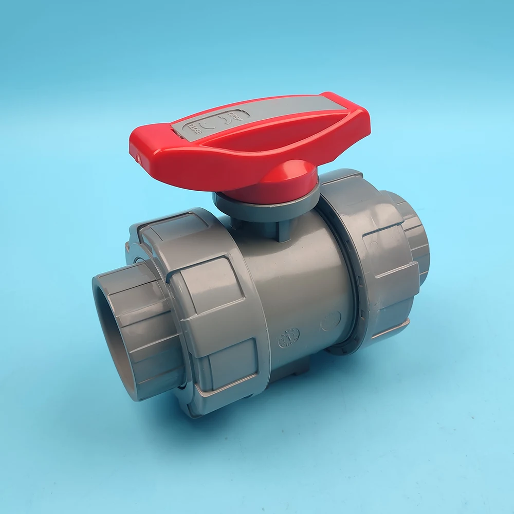 CPVC metering true union ball valve