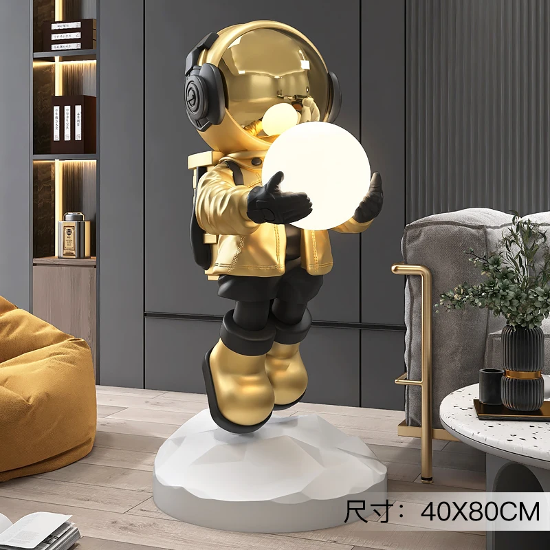 Galactic Light astronaut decoration living room large floor home accessories Astronaut TV cabinet tray office opening Joe move