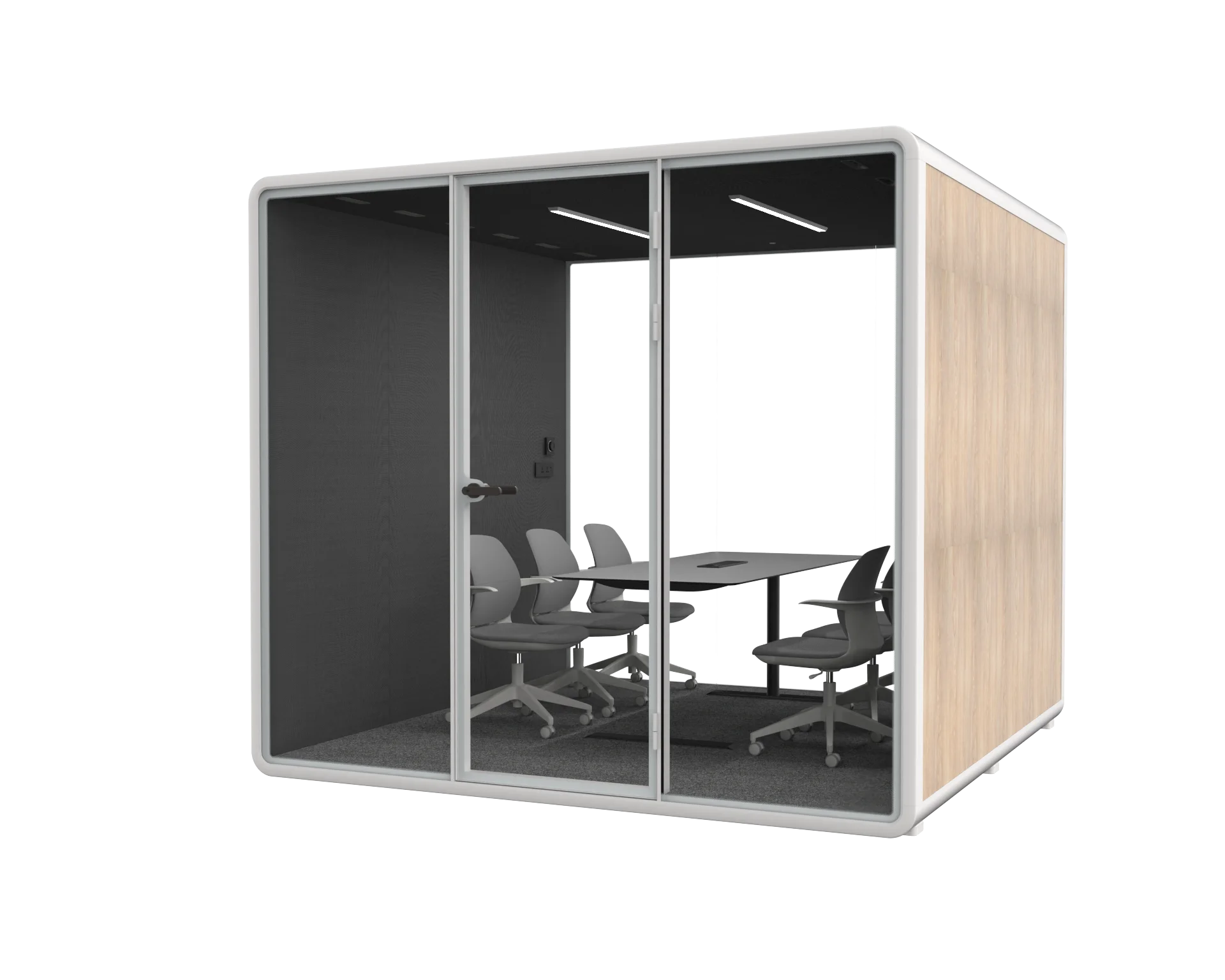 Mobile telephone beautiful soundproof live room Mute office portable booth sound pod proof tiny house