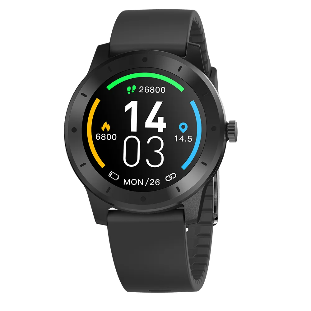 
2020 GPS smart watch waterproof GPS full round touch IP68 waterproof sport smartwatch heart rate monitor gps Alan 