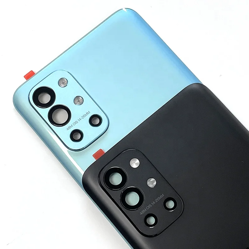 6.5' Original For OnePlus 9R LE2101 Back Battery Cover For OnePlus 9R 1+9R LE2100 Housing Case+Camera Frame Lens+3M Sticker