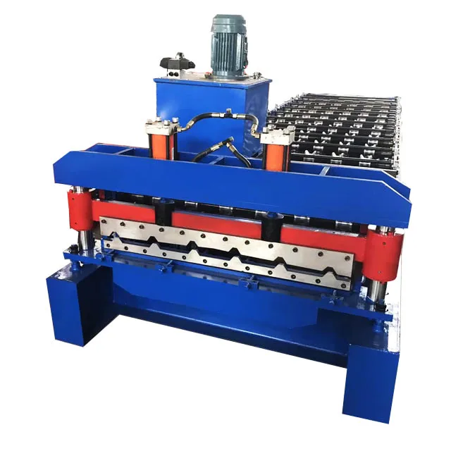 Factory Price Metal Roofing Tile Roll Forming Machine Zinc IBR Roof Sheet Making Machine Glazed Tile Forming Machine For Sale