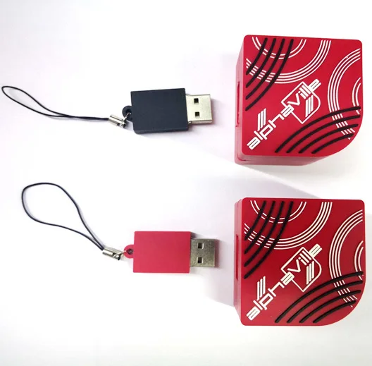 customized Hollywood architecture shape 8GB USB with logo printing and music&movie data loading custom packaging