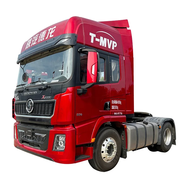 Shacman Used Tractor Truck X5000 Euro2 6*4 Trailer