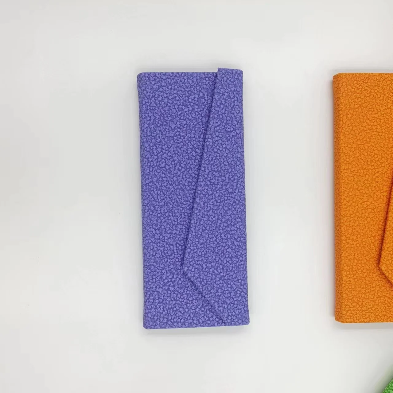 Professional Production PU Leather Foldable Sunglasses Caes Eye Glasses Squeeze case Stylish Sun case for Eyeglass Storage