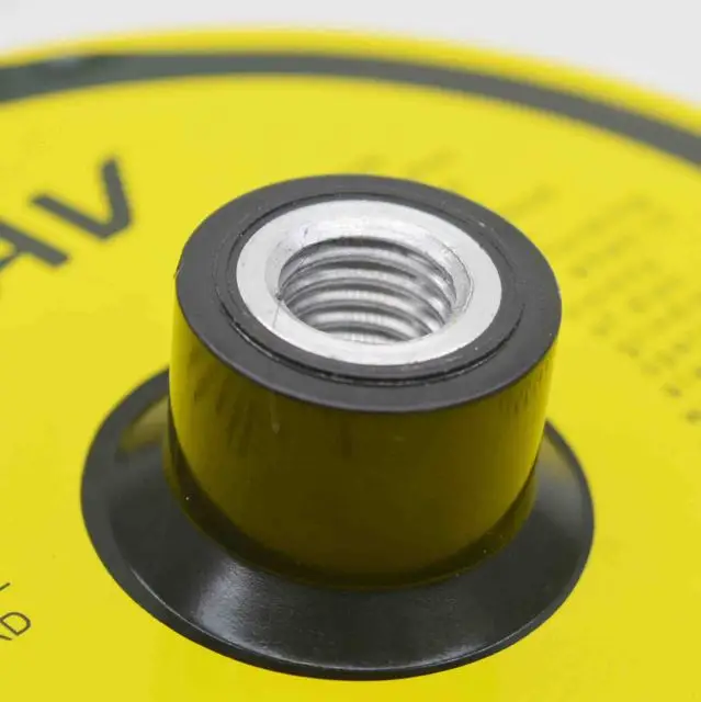 3Inch Abrasive Hook and Loop Backer Backing Yellow Polishing Pad For Car Polisher