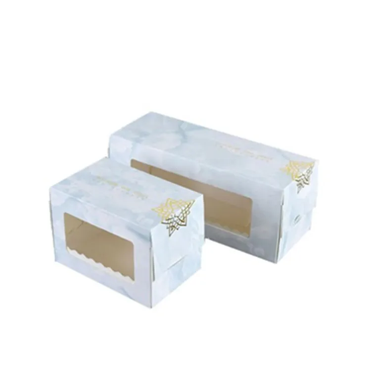 Factory Customized Cake Boxes Christmas Gift Sweet Cupcake Box Packaging High End Cake Boxes