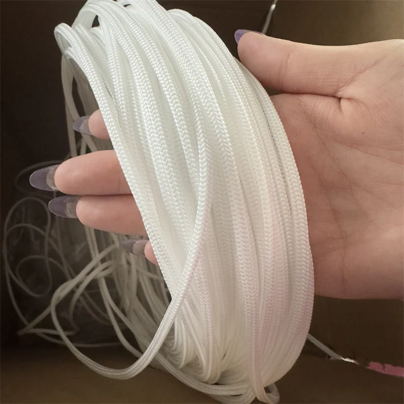 100% Polyester Olefin Rope Core 4/5/6mm Semi-Finished Polypropylene Fabric Lightweight Yarn Dyed for Various Applications