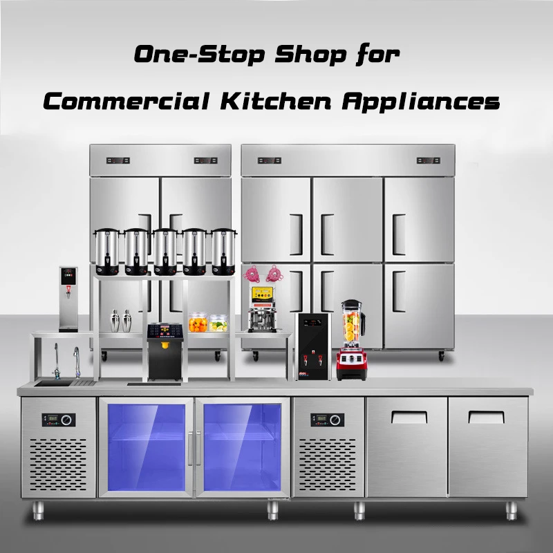 Commercial Kitchen Stainless Steel Work Refrigerator Table Under Counter Fridge and Workbench Refrigerated