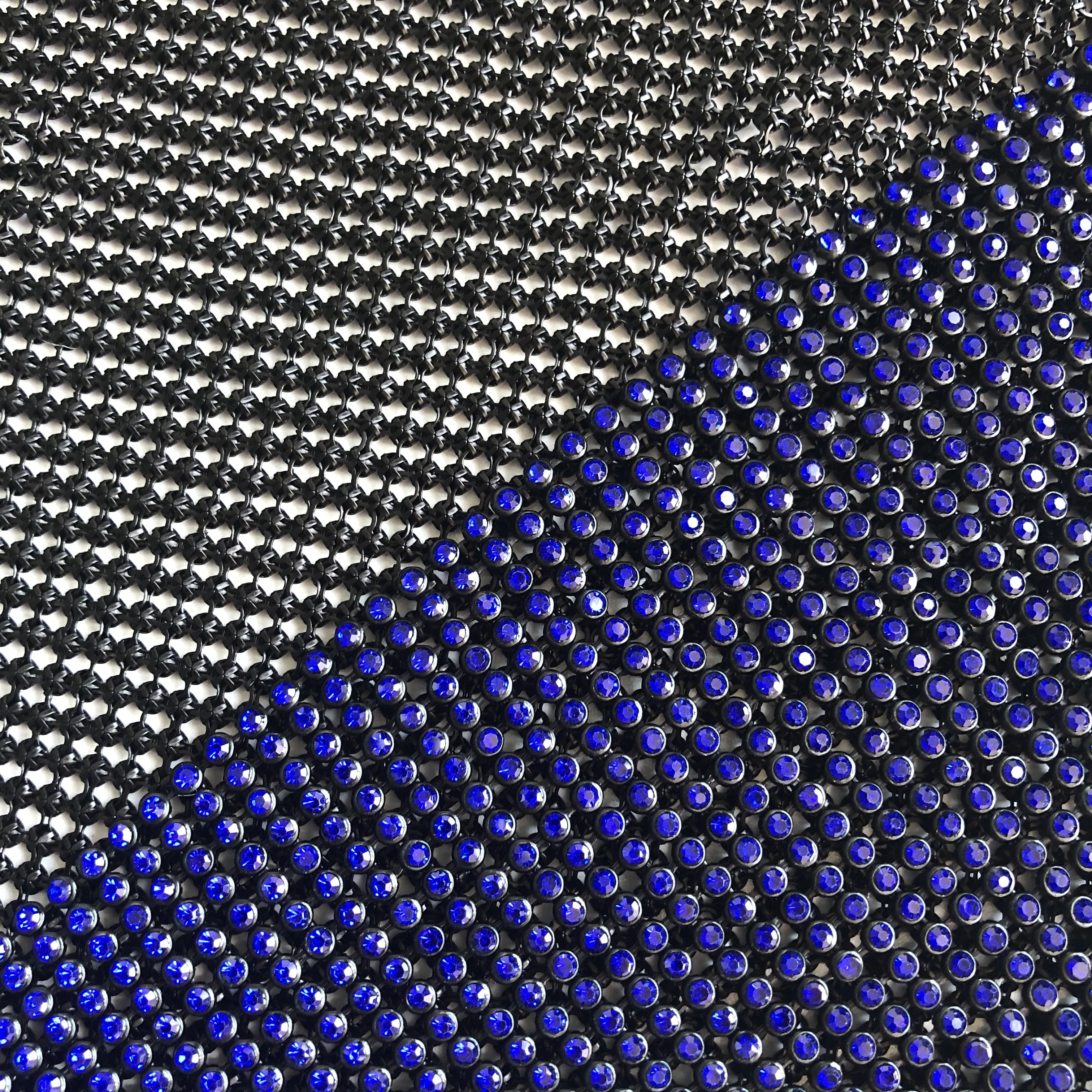 3mm Non Hot Fix Glue Sheet Rhinestone Crystal Strass Sheet Round Diamond Rhinestone Metal Mesh