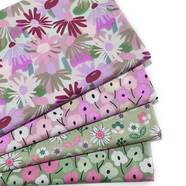 Textiles And Fabrics Custom 100% Cotton 40*40 133*72 Printed Woven Fabric For Women Sheer Linen Cotton Canvas Fabric For Bag