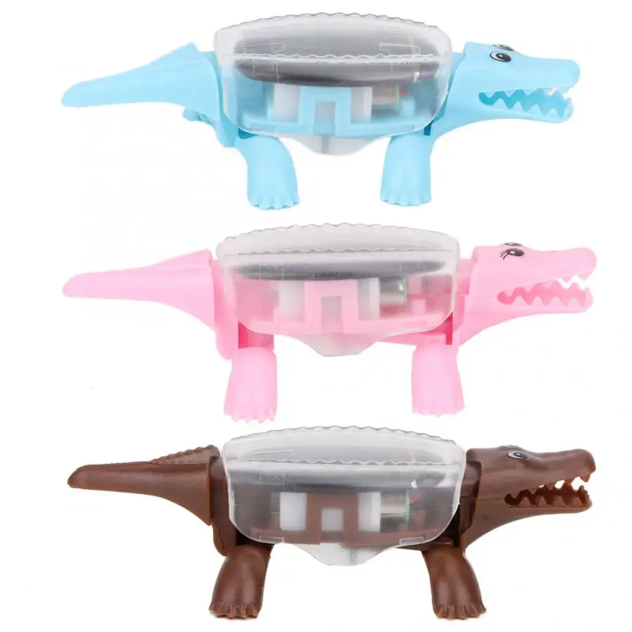Mini Solar Powered Energy Educational Toy Solar Powered Crocodile Toys