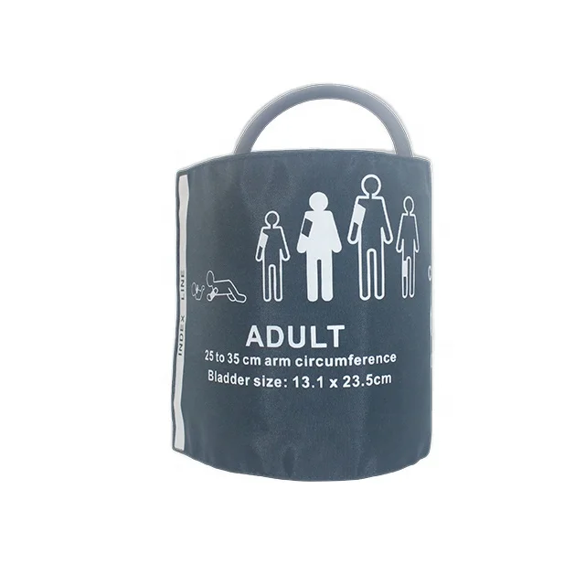 Medke 25-35 см взрослые многоразовые манжеты Nibp с одной трубкой
