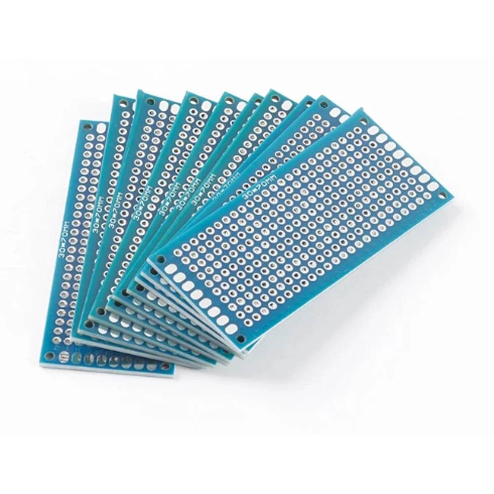 10 шт. Электронная Печатная плата 3x7