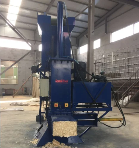 
Wood Shavings Baling Press Machine, sawdust conveyor 